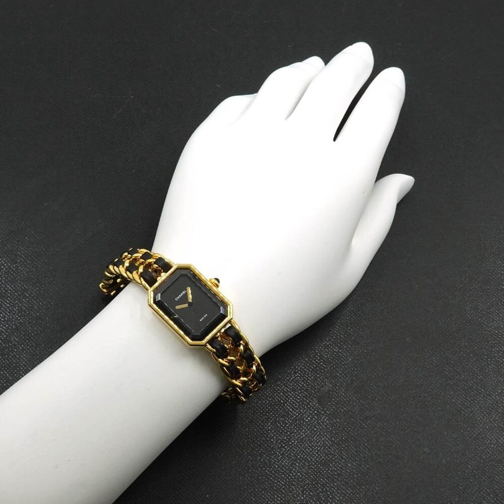 Chanel Premiere H0001 Women's Watch, Size M, Black & Gold, Quartz Movement. - Picture 3 of 6